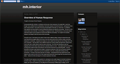 Desktop Screenshot of mhinterior.blogspot.com