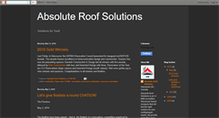 Desktop Screenshot of absoluteroof.blogspot.com