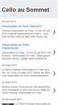 Mobile Screenshot of cello-au-sommet.blogspot.com