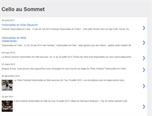 Tablet Screenshot of cello-au-sommet.blogspot.com