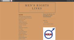 Desktop Screenshot of mensrightslinks.blogspot.com