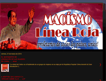 Tablet Screenshot of maoismolinearoja.blogspot.com