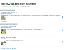 Tablet Screenshot of celebratingordinarymoments.blogspot.com