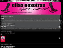 Tablet Screenshot of ellasnosotras-espaciocultural.blogspot.com
