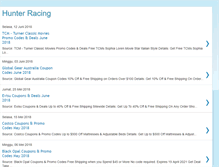 Tablet Screenshot of hunterracing.blogspot.com