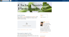 Desktop Screenshot of chelseasmithphotography.blogspot.com