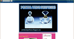 Desktop Screenshot of portaltodoperfumes.blogspot.com