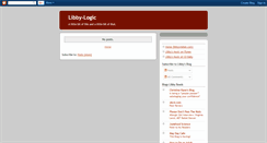 Desktop Screenshot of libbywiebel.blogspot.com