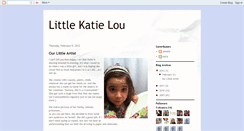 Desktop Screenshot of littlekatielou.blogspot.com