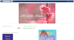 Desktop Screenshot of micielitolindo.blogspot.com
