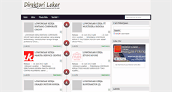 Desktop Screenshot of direktori-loker.blogspot.com