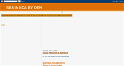 Desktop Screenshot of dembbabca.blogspot.com