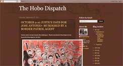 Desktop Screenshot of hobodispatch.blogspot.com