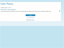 Tablet Screenshot of calm-theory.blogspot.com