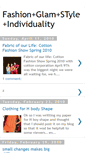 Mobile Screenshot of fashionglamstyleindividuality.blogspot.com