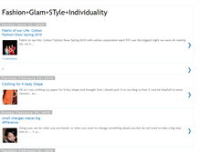 Tablet Screenshot of fashionglamstyleindividuality.blogspot.com