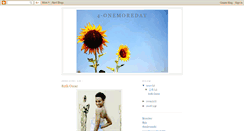 Desktop Screenshot of 4-onemoreday.blogspot.com