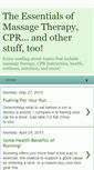 Mobile Screenshot of massagetherapyandcpr.blogspot.com