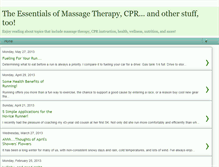 Tablet Screenshot of massagetherapyandcpr.blogspot.com