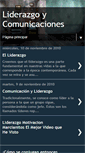 Mobile Screenshot of liderazgoycomunicaciones.blogspot.com