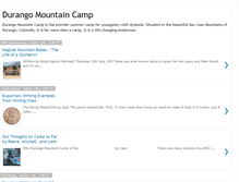 Tablet Screenshot of durangomountaincamp.blogspot.com