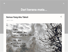 Tablet Screenshot of darikeranamata.blogspot.com