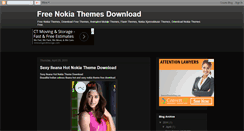 Desktop Screenshot of freenokiathemes4u.blogspot.com