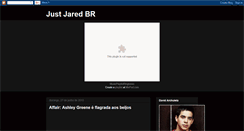 Desktop Screenshot of justjaredbr.blogspot.com