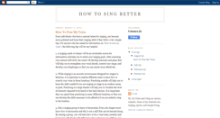 Desktop Screenshot of howtosingbetterfast.blogspot.com