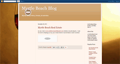 Desktop Screenshot of ilovemyrtlebeach.blogspot.com