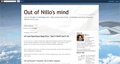 Desktop Screenshot of nillosmind.blogspot.com