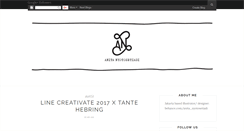 Desktop Screenshot of anitafolio.blogspot.com