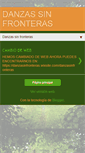 Mobile Screenshot of danzasinfronteras.blogspot.com