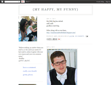 Tablet Screenshot of myhappymyfunny.blogspot.com