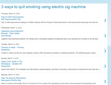 Tablet Screenshot of electric-cig-machine-1.blogspot.com