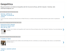 Tablet Screenshot of catedradegeopolitica.blogspot.com
