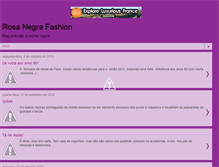 Tablet Screenshot of negrarosafashion.blogspot.com