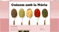 Desktop Screenshot of cuinemambnuria.blogspot.com