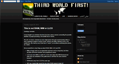 Desktop Screenshot of 3rdworld1st.blogspot.com