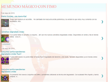 Tablet Screenshot of mimundomagicoconfimo.blogspot.com