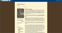 Desktop Screenshot of ezekielthree.blogspot.com