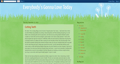 Desktop Screenshot of everybodysgonnalove.blogspot.com