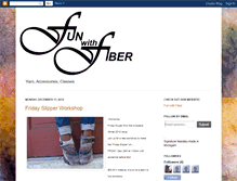 Tablet Screenshot of funwithfibershop.blogspot.com