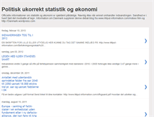 Tablet Screenshot of informationomdanmark.blogspot.com