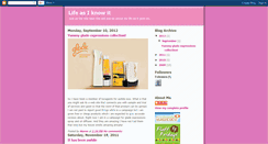 Desktop Screenshot of lifeasmaren.blogspot.com