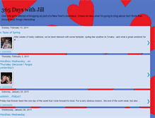 Tablet Screenshot of 365dayswithjill.blogspot.com