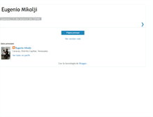 Tablet Screenshot of eugeniomikolji.blogspot.com
