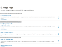 Tablet Screenshot of elmagorojo.blogspot.com