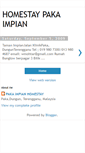 Mobile Screenshot of pakaimpianhomestay.blogspot.com