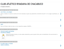 Tablet Screenshot of clubatleticorivadaviadechacabuco.blogspot.com